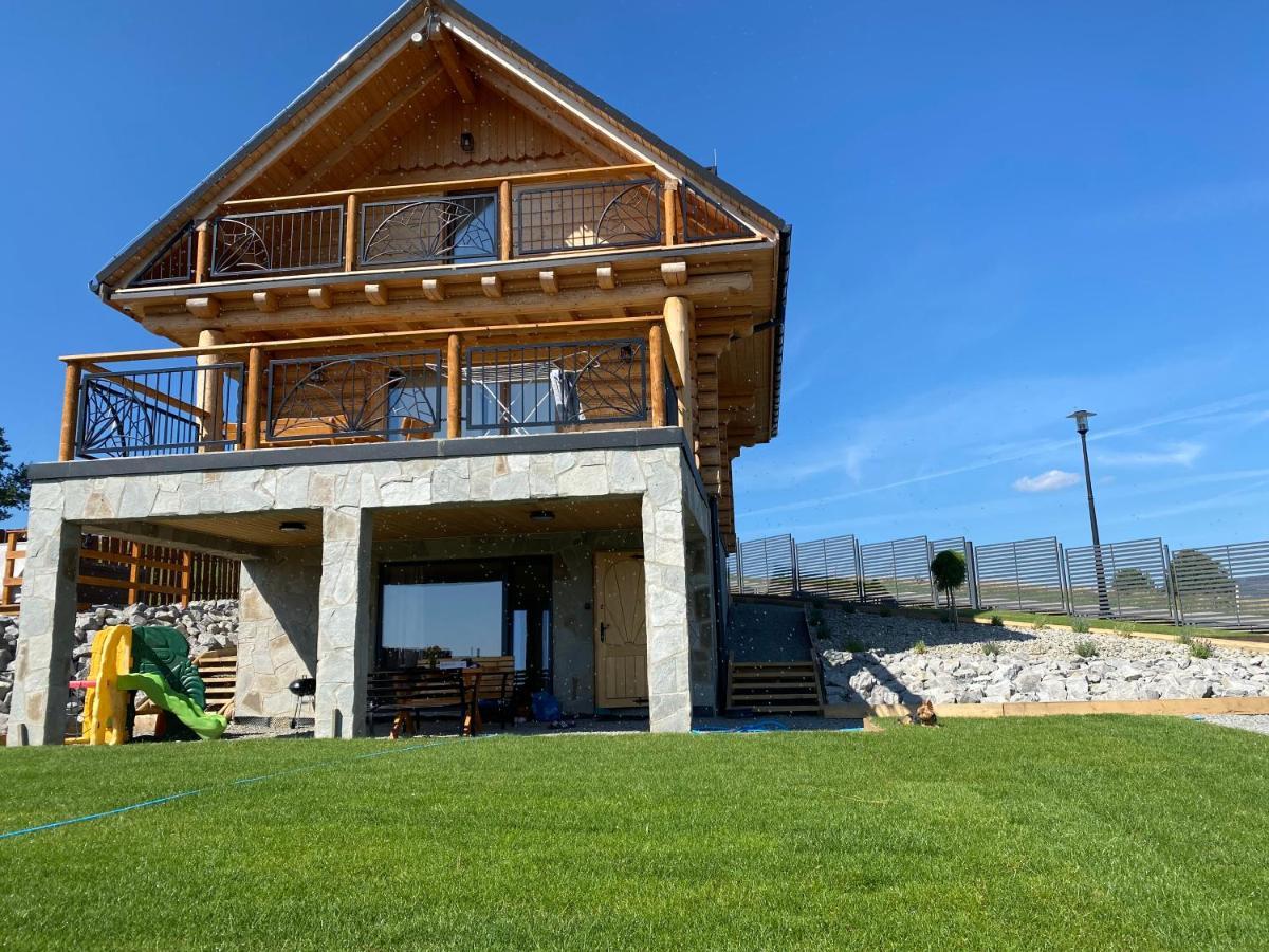 Zloty Gron Log Houses & Apartments 이스테브나 외부 사진