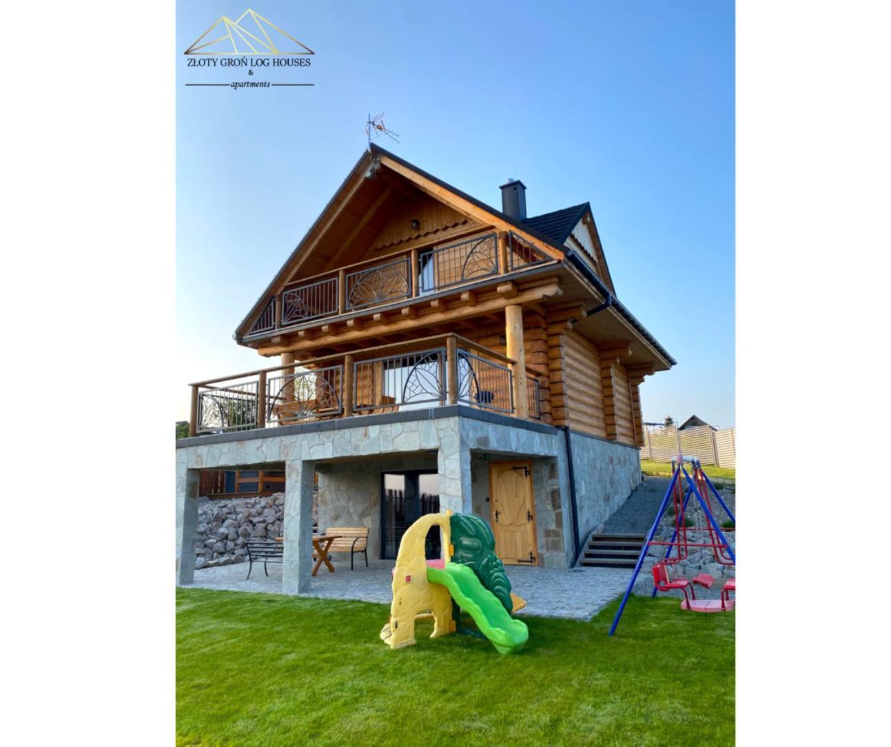 Zloty Gron Log Houses & Apartments 이스테브나 외부 사진