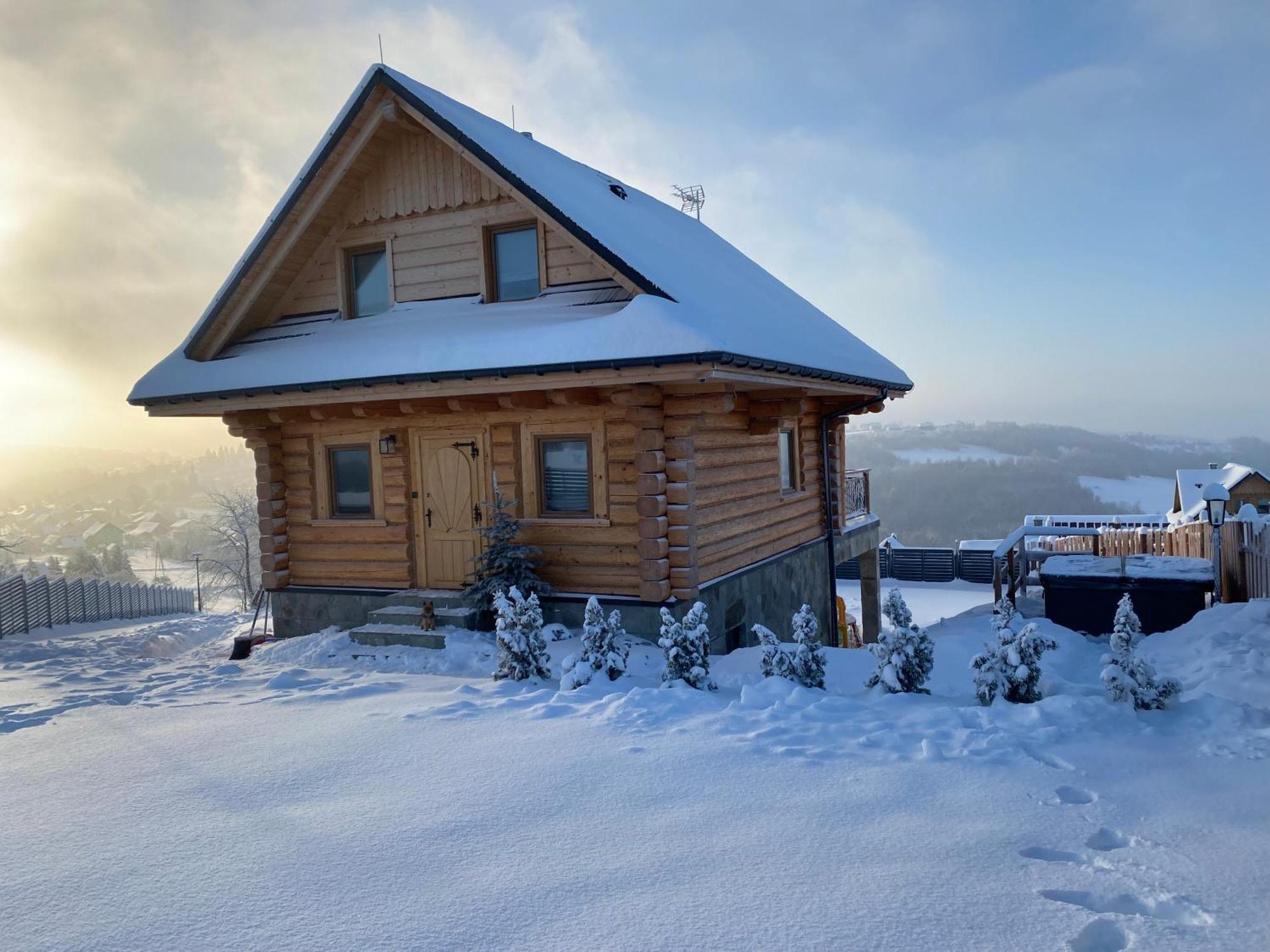 Zloty Gron Log Houses & Apartments 이스테브나 외부 사진