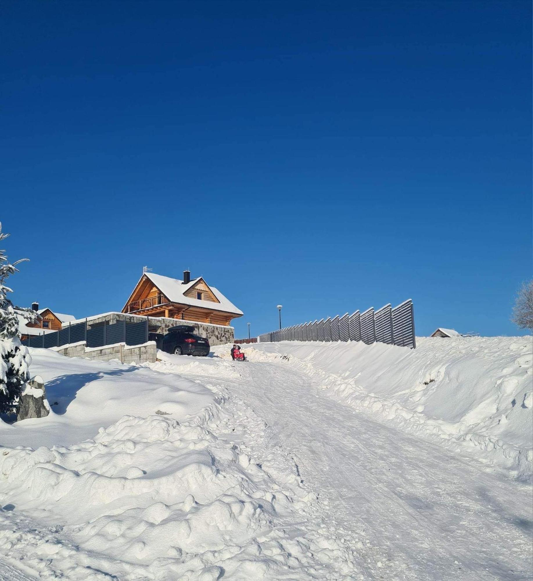 Zloty Gron Log Houses & Apartments 이스테브나 외부 사진